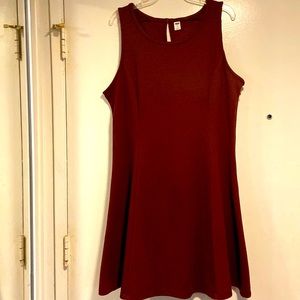 Old Navy dress. Sleeveless. Thick material.